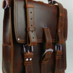 vagabond traveler full leather backpack