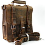 vagabond traveler full leather backpack