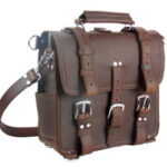 vagabond traveler full leather backpack