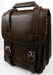 vagabond traveler full leather backpack