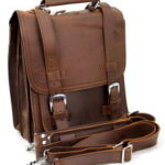 vagabond traveler full leather backpack