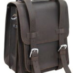 vagabond traveler full leather backpack