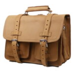 Vagabond Traveler leather briefcase backpack