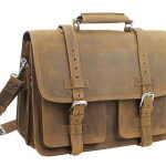 Vagabond Traveler leather briefcase Backpack