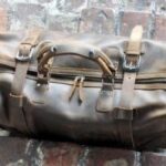 Vagarant full grain leather travel bag