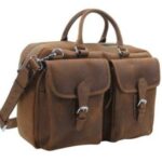 leather travel tote L27