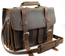 Read more about the article “The Sidekicks” – The Vagarant C.E.O. Series Full Leather Convertible Briefcase Backpack