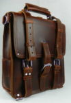 vagabond traveler full leather backpack