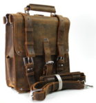 vagabond traveler full leather backpack