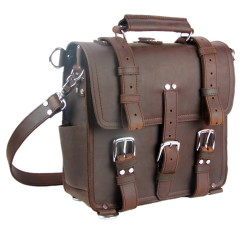 vagabond traveler full leather backpack