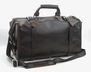 Heavy Duty Men's Full Leather Duffle Bag