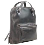 Vagarant Traveler full grain leather small backpack LK09