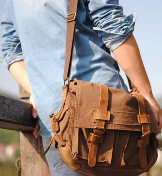 You are currently viewing New Design Cowhide Leather Cotton Canvas Bags Part II