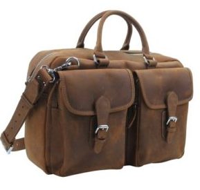 leather travel tote L27