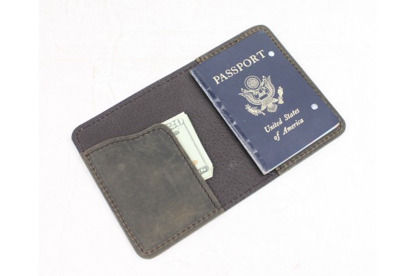 Full Leather Passport  ID Holder MA28