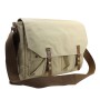 15 in.  Casual Style Canvas Shoulder Messenger Bag C52