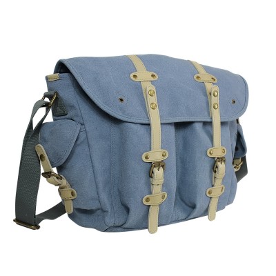 17 in. Large Casual Canvas  Messenger Shoulder Bag C55