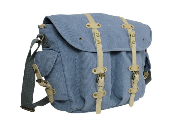 17 in. Large Casual Canvas  Messenger Shoulder Bag C55