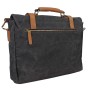 Vintage Cotton Wax Canvas Laptop Messenger Bag CM20