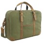 16 in. Casual Style Canvas Laptop Messenger Bag CM24