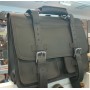 C.E.O. - 10 lb Weight 17 in. Classic Full Leather Briefcase Backpack  L01