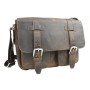 Full Grain Leather Casual Messenger Bag L73