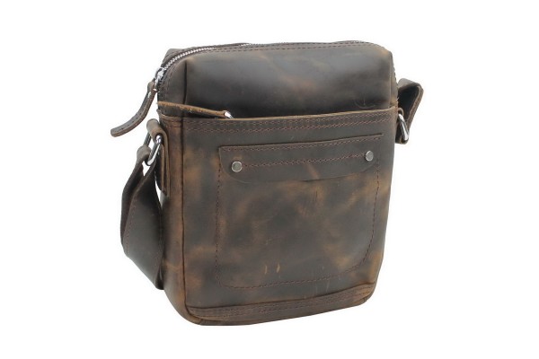 Full Grain Leather Shoulder Bag L76