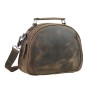 Full Grain Leather Shoulder Bag with Lift Handle LH46