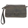 Full Grain Leather Unisex Medium Clutch Bag LH49