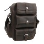 Insect Style Cowhide Leather Messenger Bag LM12