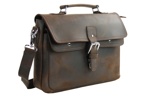 Full Grain Leather Laptop Bag LM30