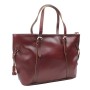 17 in. Large Cowhide Leather Shoulder Bag LS14