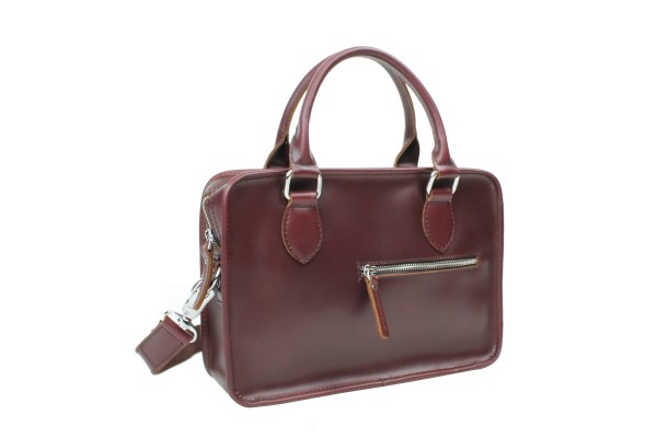 Classic Full Grain Leather Small Shoulder Bag LS49