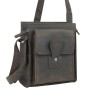 Full Grain Small Shoulder Leather Bag LS72