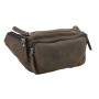 Full Grain Leather Medium Fanny Pack Waist Bag LW16