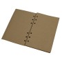 Vintage Paper Random Writing Notebook Kraft Paper JN02 - Pack of 5