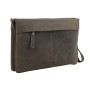 Men Large Full Grain Leather Clutch Holder LH37