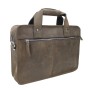 Classic Medium Full Grain Leather Messenger Laptop Bag LM53