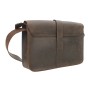 Vintage Leather Full Grain Shoulder Messenger Bag LS39