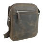 Full Grain Cowhide Leather Shoulder Messenger Bag LS62