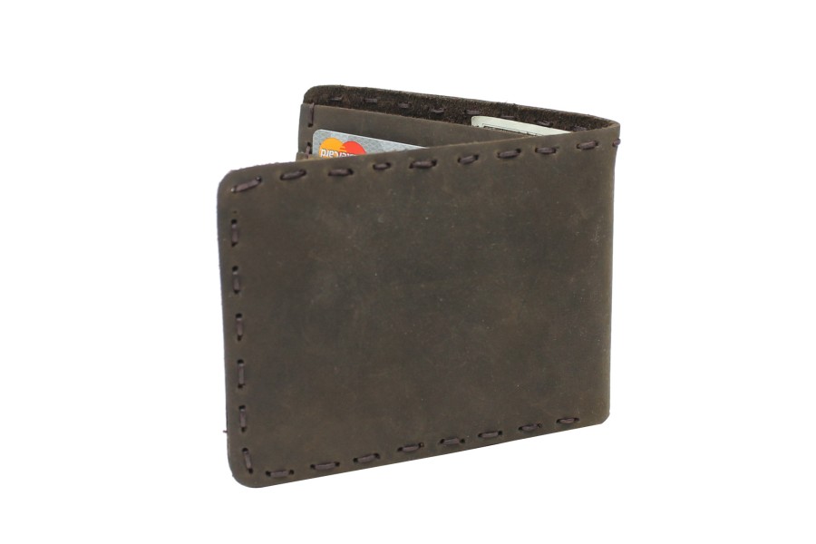 Full Grain Leather Indiana Jones Style Wallet B168