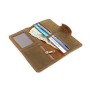 Full Leather Long Style Cowhide Cash ID Holder MA23